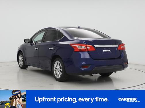 Blue 2018 Nissan Sentra SV