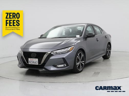 Gray 2021 Nissan Sentra SR