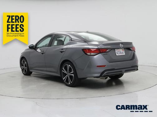 Gray 2021 Nissan Sentra SR