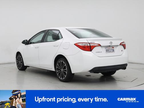White 2014 Toyota Corolla S Plus
