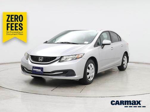 Gray 2015 Honda Civic LX