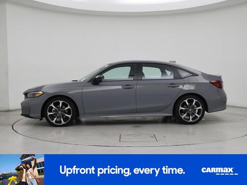 Gray 2025 Honda Civic Hybrid Sport