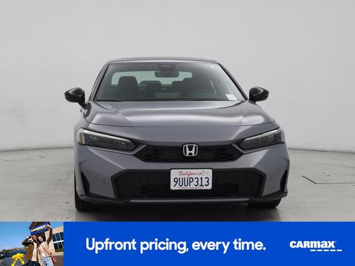 Gray 2025 Honda Civic Hybrid Sport