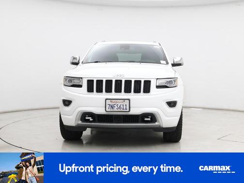 White 2015 Jeep Grand Cherokee Overland