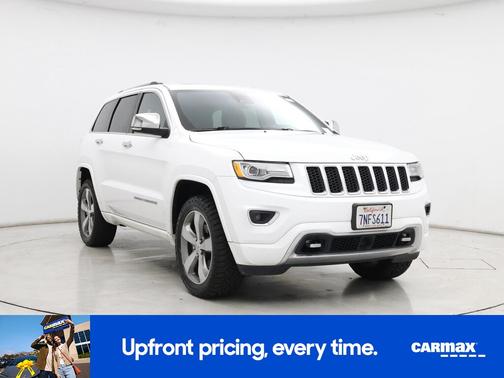 White 2015 Jeep Grand Cherokee Overland