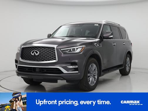 Gray 2024 INFINITI QX80 Luxe