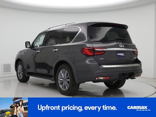 Gray 2024 INFINITI QX80 Luxe