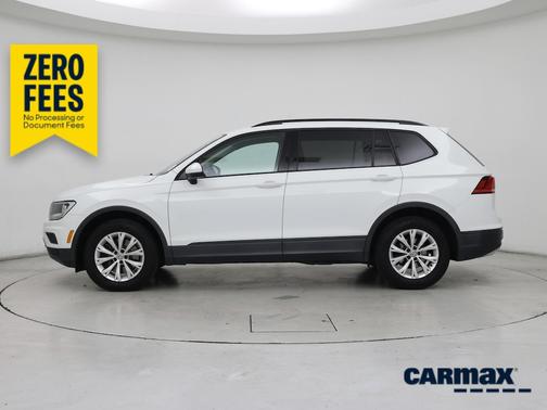 White 2019 Volkswagen Tiguan S