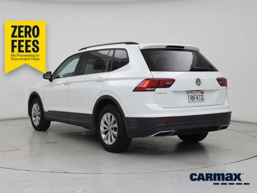 White 2019 Volkswagen Tiguan S
