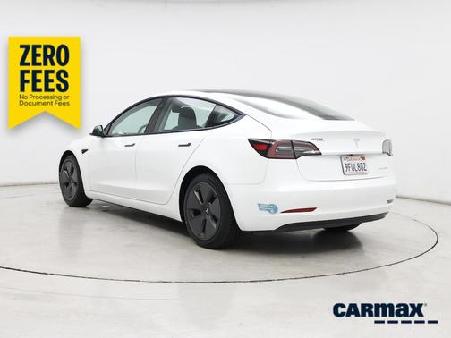 White 2021 Tesla Model 3 Long Range