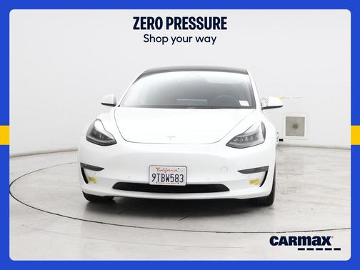 White 2022 Tesla Model 3 Long Range