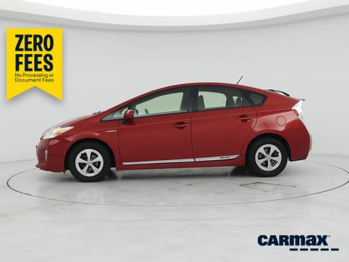 Red 2015 Toyota Prius Two
