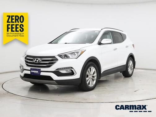 White 2018 Hyundai Santa Fe Sport 2.0T