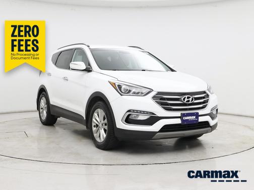White 2018 Hyundai Santa Fe Sport 2.0T