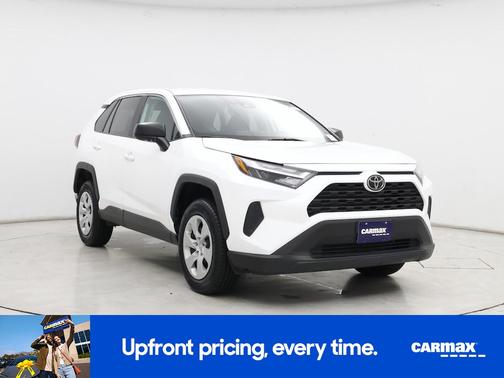White 2024 Toyota RAV4 LE