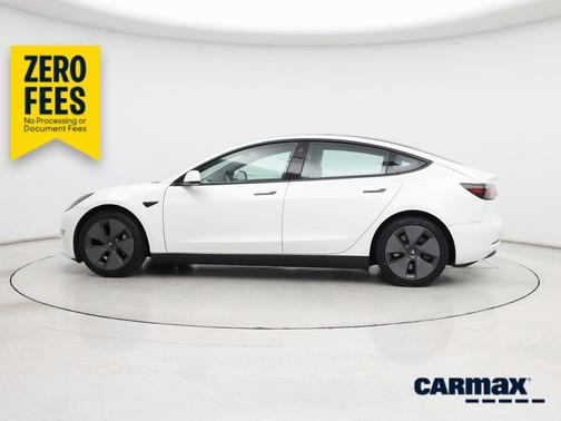 White 2021 Tesla Model 3 Standard Range Plus