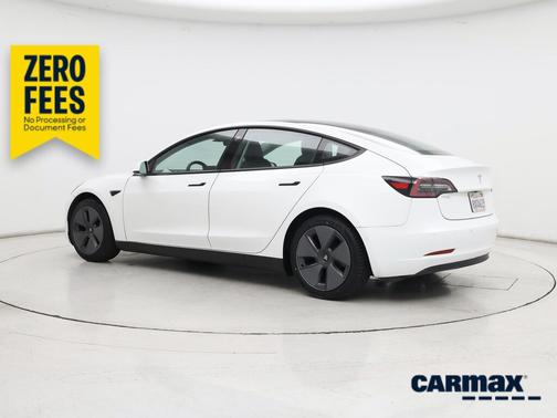 White 2021 Tesla Model 3 Standard Range Plus
