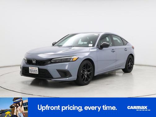 Gray 2022 Honda Civic Sport