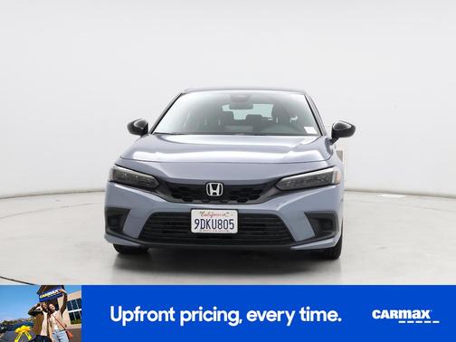 Gray 2022 Honda Civic Sport