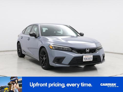 Gray 2022 Honda Civic Sport