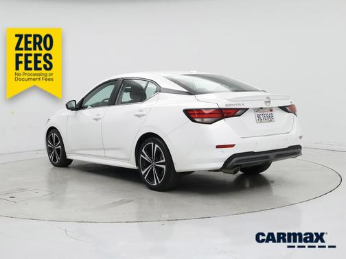 White 2022 Nissan Sentra SR