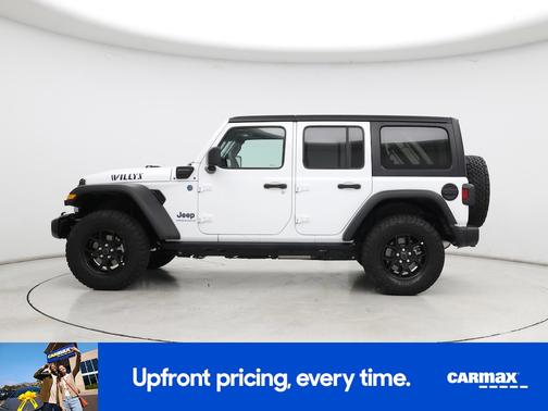 White 2025 Jeep Wrangler 4xe Willy's