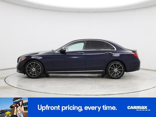 Blue 2019 Mercedes-Benz C-Class