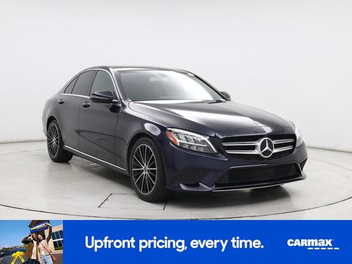 Blue 2019 Mercedes-Benz C-Class