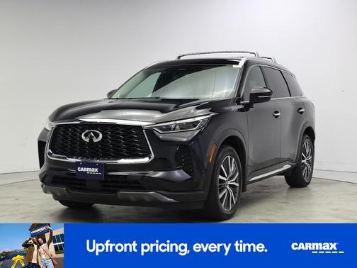 Black 2023 INFINITI QX60 Sensory