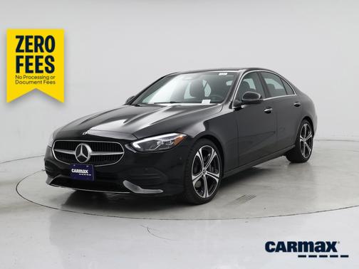Black 2025 Mercedes-Benz C-Class