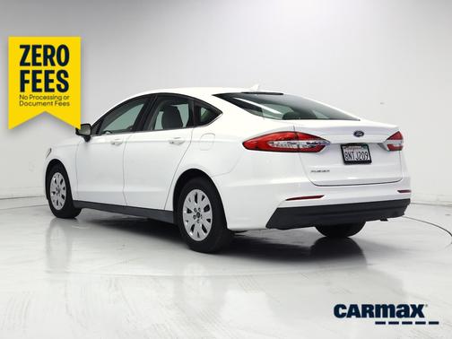 White 2020 Ford Fusion S