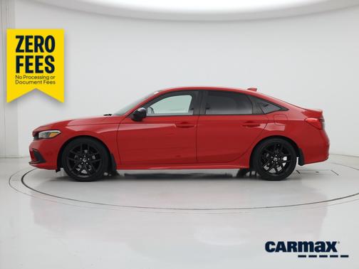 Red 2022 Honda Civic Sport