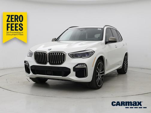 White 2020 BMW X5 M50i