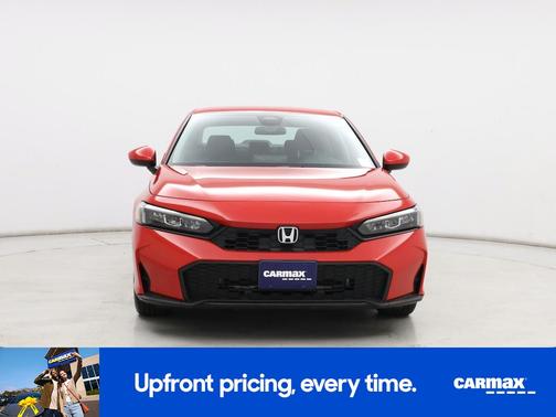 Red 2025 Honda Civic LX