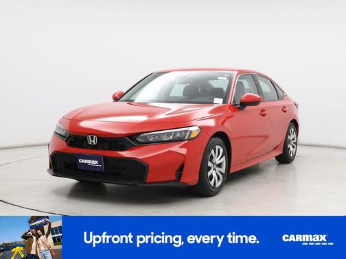 Red 2025 Honda Civic LX