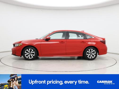 Red 2025 Honda Civic LX