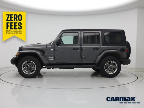 Gray 2022 Jeep Wrangler Unlimited Sahara