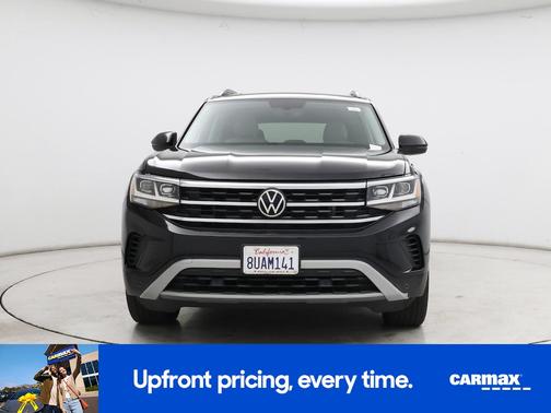 Black 2021 Volkswagen Atlas SE w/Tech