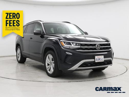 Black 2021 Volkswagen Atlas SE w/Tech