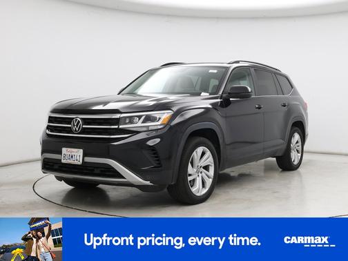 Black 2021 Volkswagen Atlas SE w/Tech