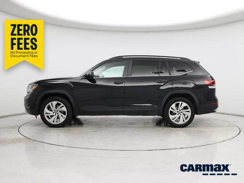 Black 2021 Volkswagen Atlas SE w/Tech