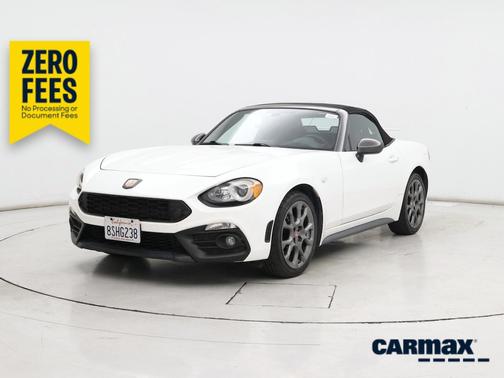 White 2017 FIAT 124 Spider Abarth