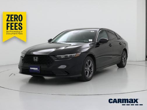 Black 2023 Honda Accord EX