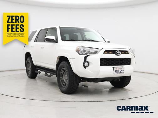White 2019 Toyota 4Runner SR5