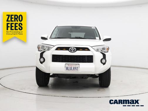 White 2019 Toyota 4Runner SR5