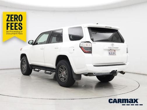 White 2019 Toyota 4Runner SR5