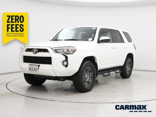 White 2019 Toyota 4Runner SR5