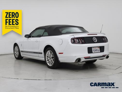 White 2014 Ford Mustang Premium