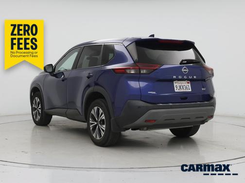 Blue 2023 Nissan Rogue SV