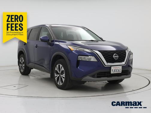 Blue 2023 Nissan Rogue SV